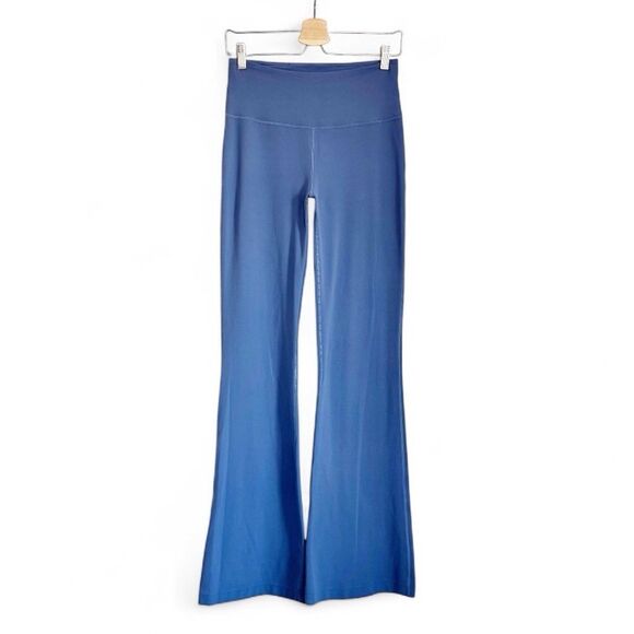 Lululemon Leggings Groove Super High Rise Flared Wide leg Pant Nulu Size 8 - Picture 2 of 14